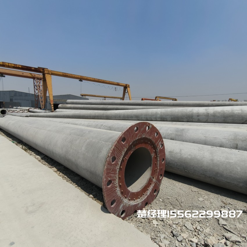 金坛12米无拉线电杆